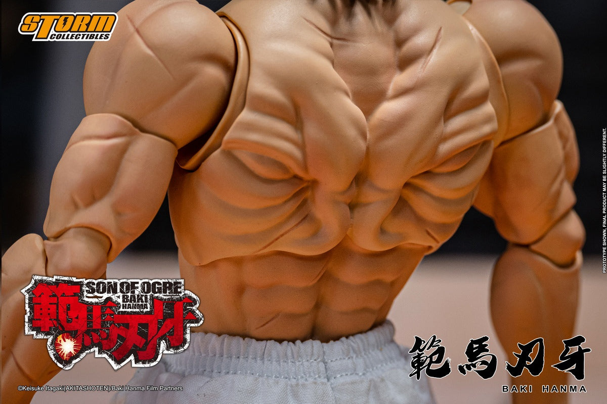 Storm Toys KIBK05 1/12 Baki Hanma Son of The Ogre Collectible Action Figure Toy