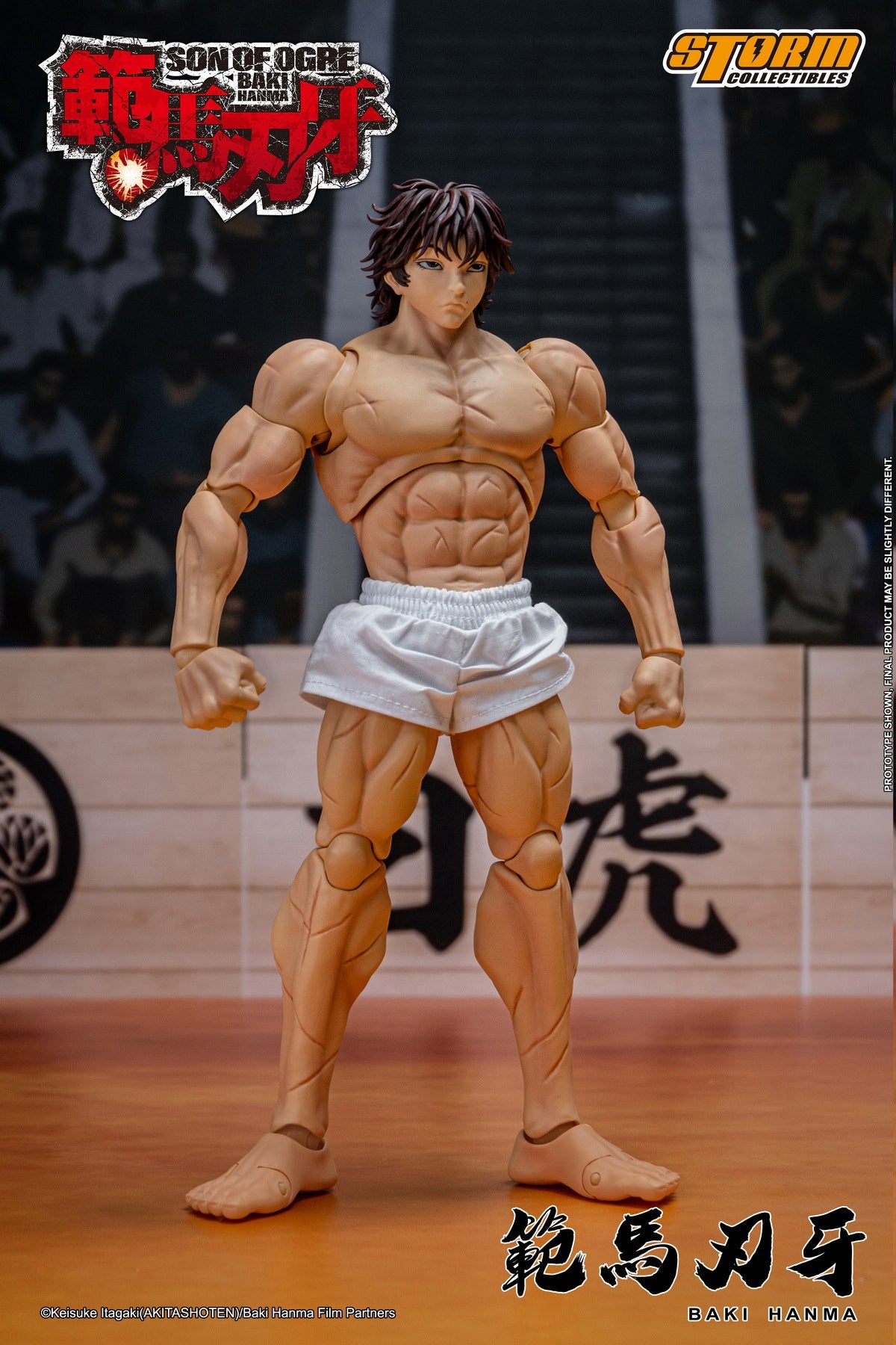 Storm Toys KIBK05 1/12 Baki Hanma Son of The Ogre Collectible Action Figure Toy