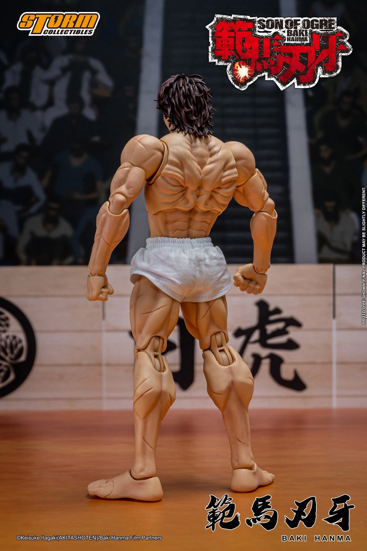 Storm Toys KIBK05 1/12 Baki Hanma Son of The Ogre Collectible Action Figure Toy