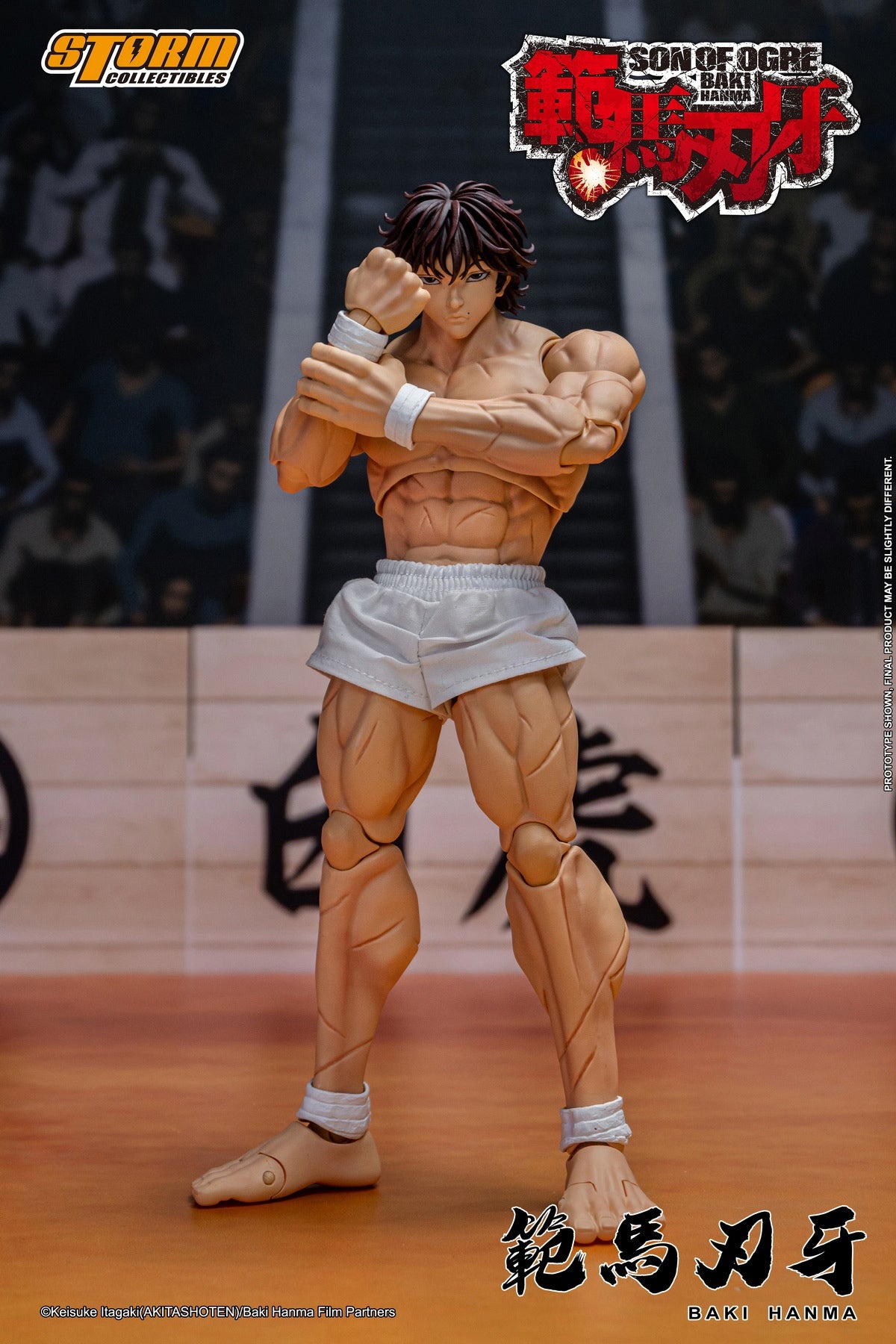 Storm Toys KIBK05 1/12 Baki Hanma Son of The Ogre Collectible Action Figure Toy