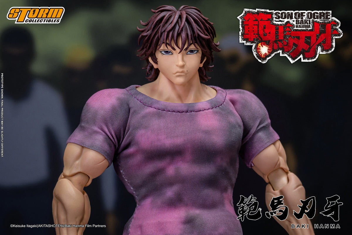 Storm Toys KIBK05 1/12 Baki Hanma Son of The Ogre Collectible Action Figure Toy