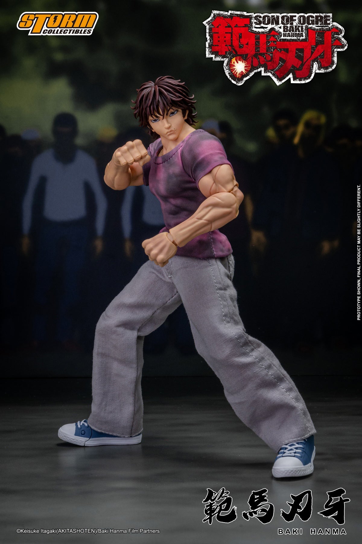 Storm Toys KIBK05 1/12 Baki Hanma Son of The Ogre Collectible Action Figure Toy