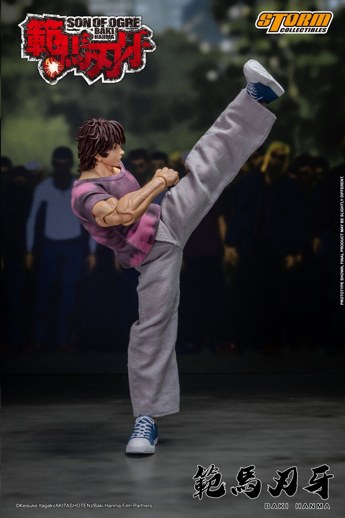Storm Toys KIBK05 1/12 Baki Hanma Son of The Ogre Collectible Action Figure Toy