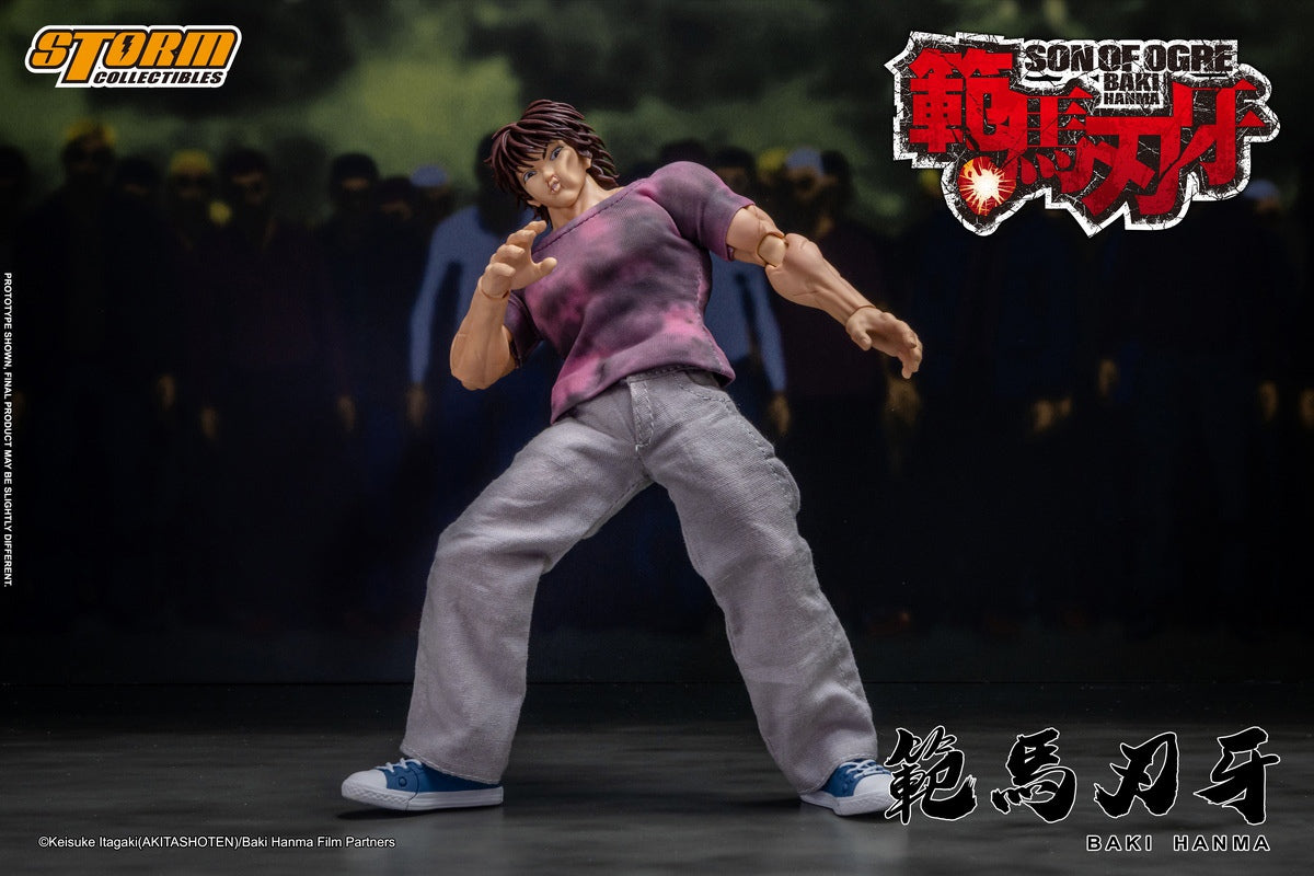 Storm Toys KIBK05 1/12 Baki Hanma Son of The Ogre Collectible Action Figure Toy