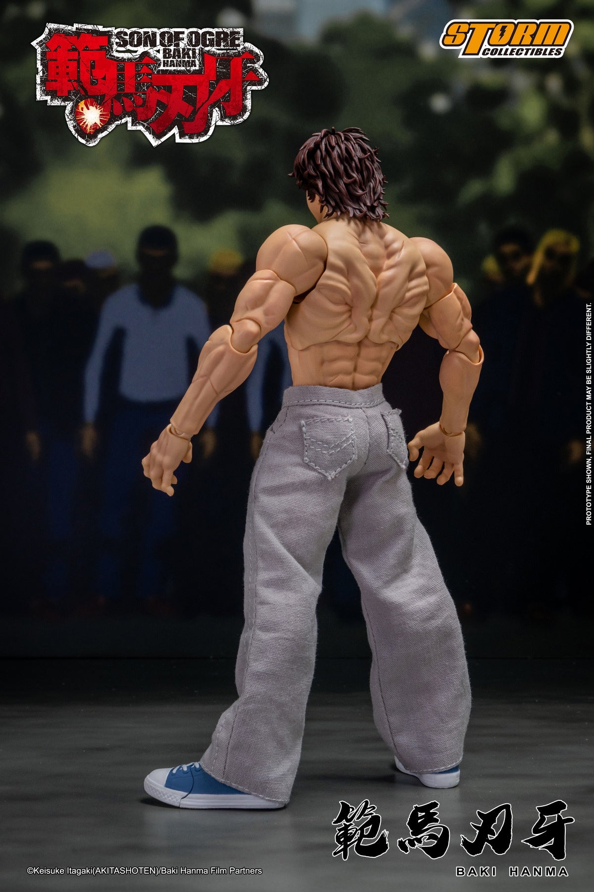Storm Toys KIBK05 1/12 Baki Hanma Son of The Ogre Collectible Action Figure Toy