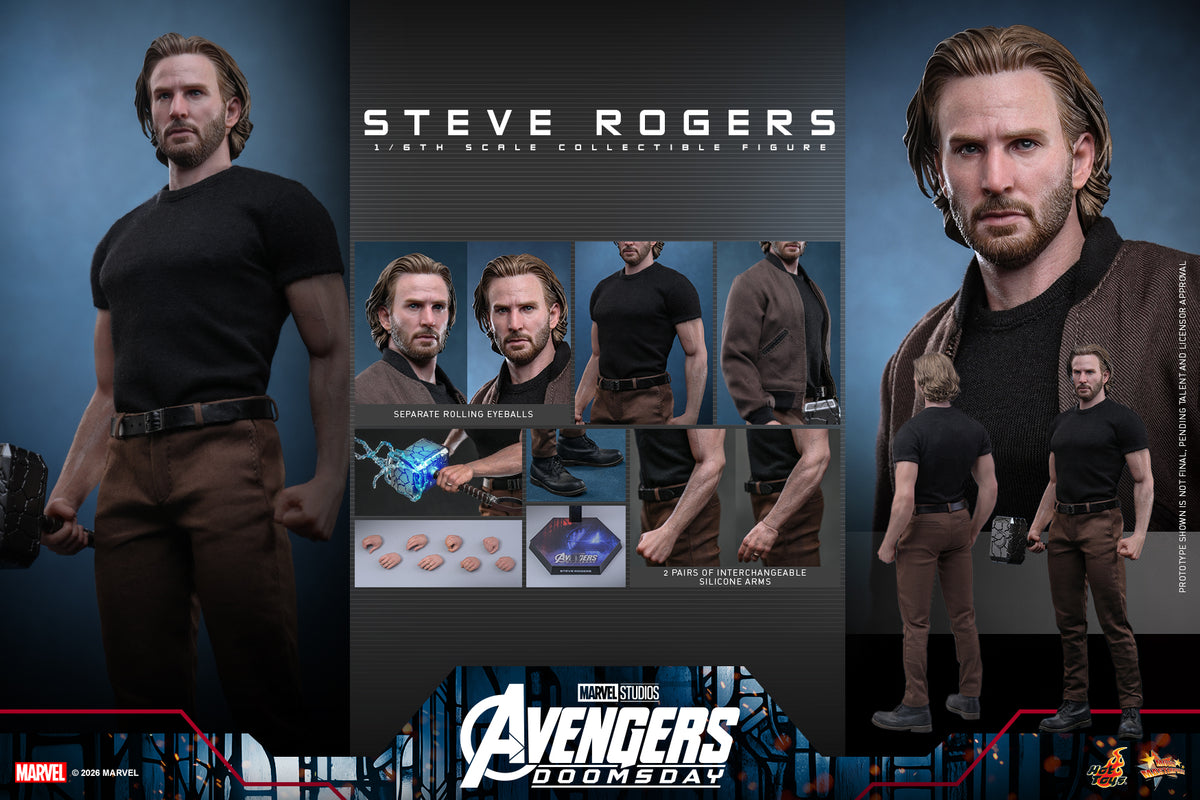 Vorbestellung Hot Toys MMS928 1/6 Avengers: Doomsday Steve Rogers / Captain America
