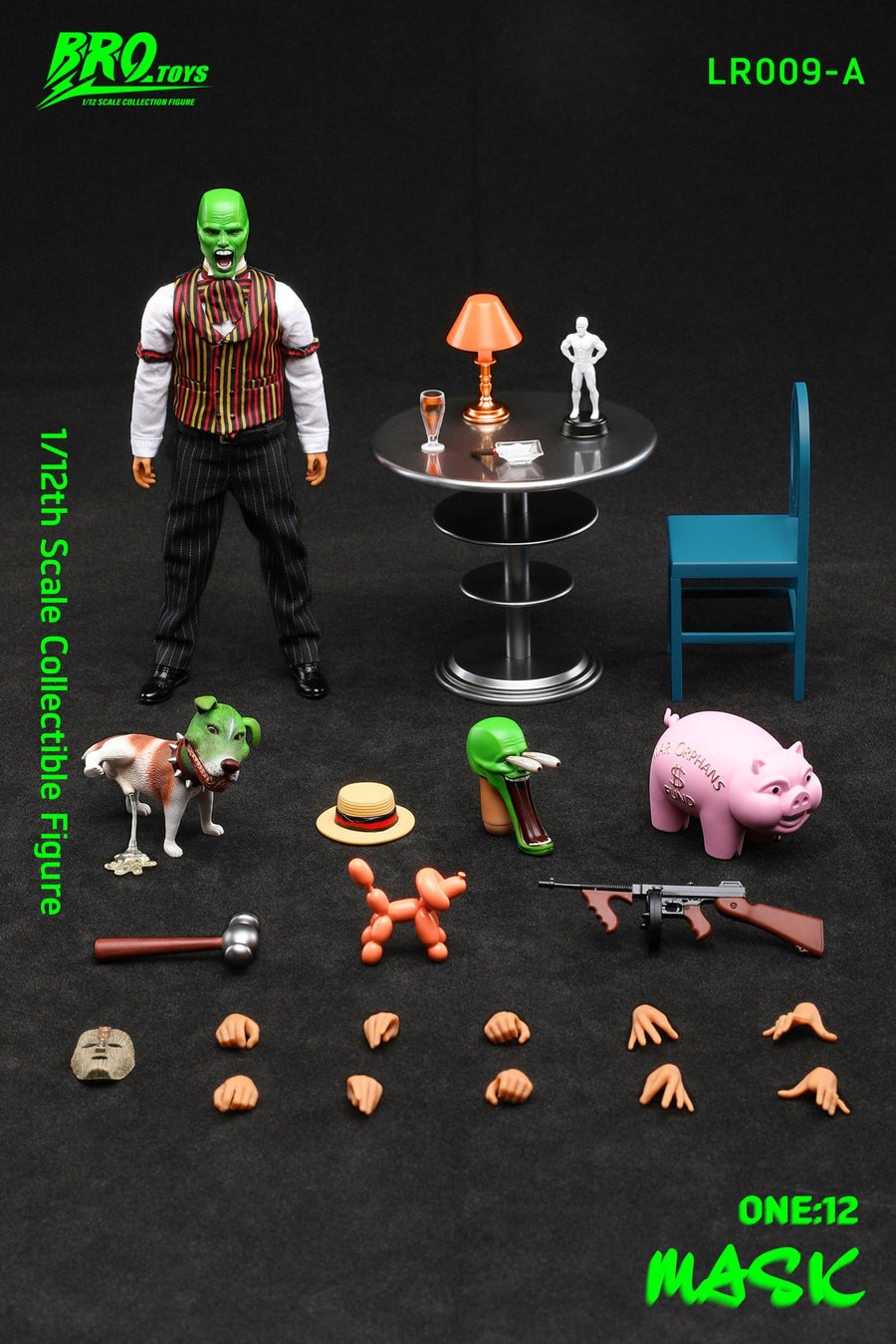 BROTOYS LR009A 1/12 Mask Man Stanley 6" Sammler-Actionfigur für Herren Modellspielzeug