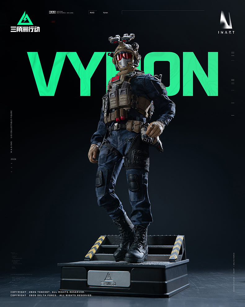 Vorverkauf INART MAG 045 1/6 Delta Force Vyron Sammler-Actionfigur Modellspielzeug