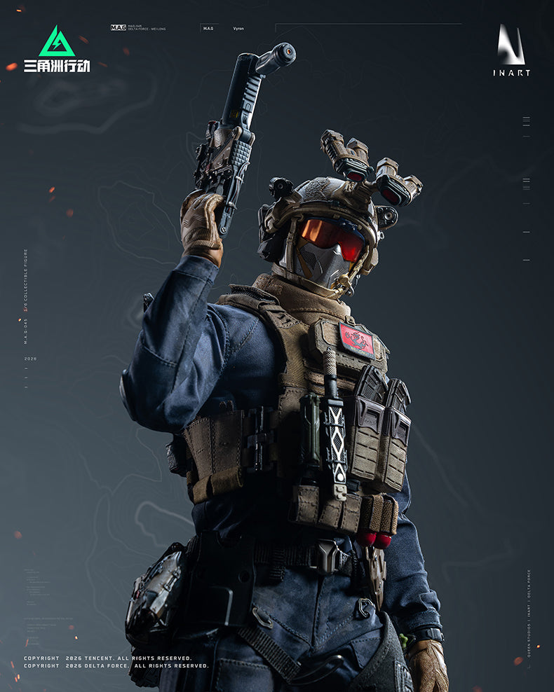 Vorverkauf INART MAG 045 1/6 Delta Force Vyron Sammler-Actionfigur Modellspielzeug