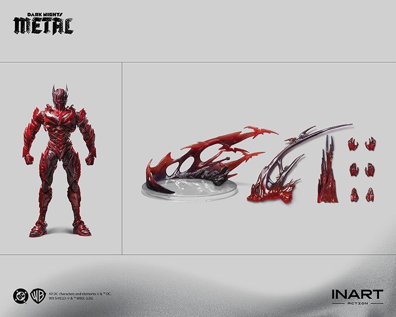 INART MAG-C0001 1/12 Batman Dark Nights Metal Red Death Actionfigur