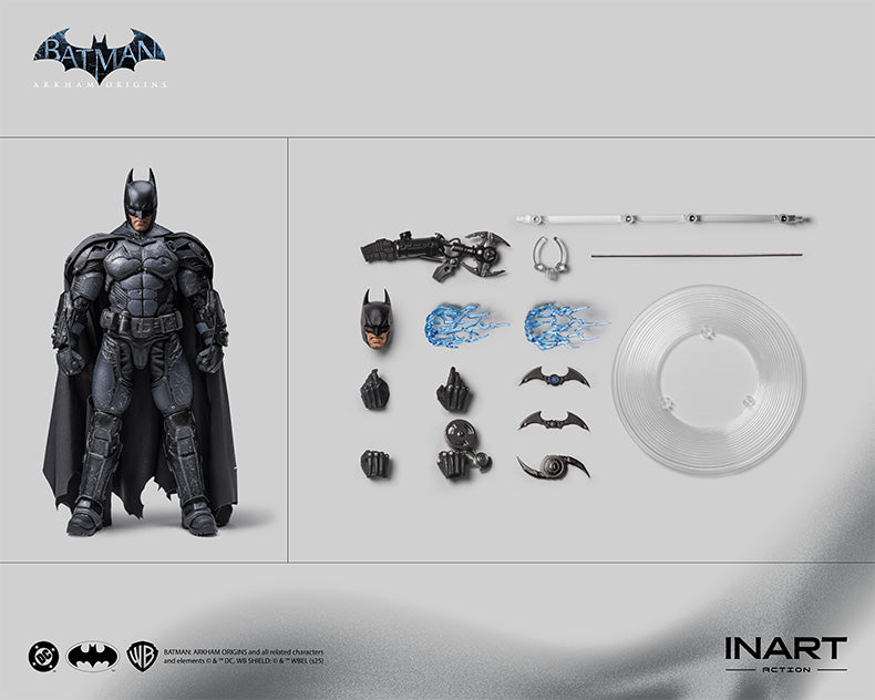 NART MAG G0007 1/12 Batman Arkham Origins Bruce Male Action Figure Model