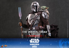 Hot Toys MMS872 1/6 Star Wars The Mandalorian & Grogu Action Figure Deluxe Ver.