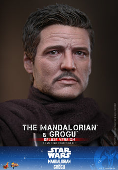 Hot Toys MMS872 1/6 Star Wars The Mandalorian & Grogu Action Figure Deluxe Ver.