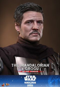 Hot Toys MMS872 1/6 Star Wars The Mandalorian & Grogu Action Figure Deluxe Ver.