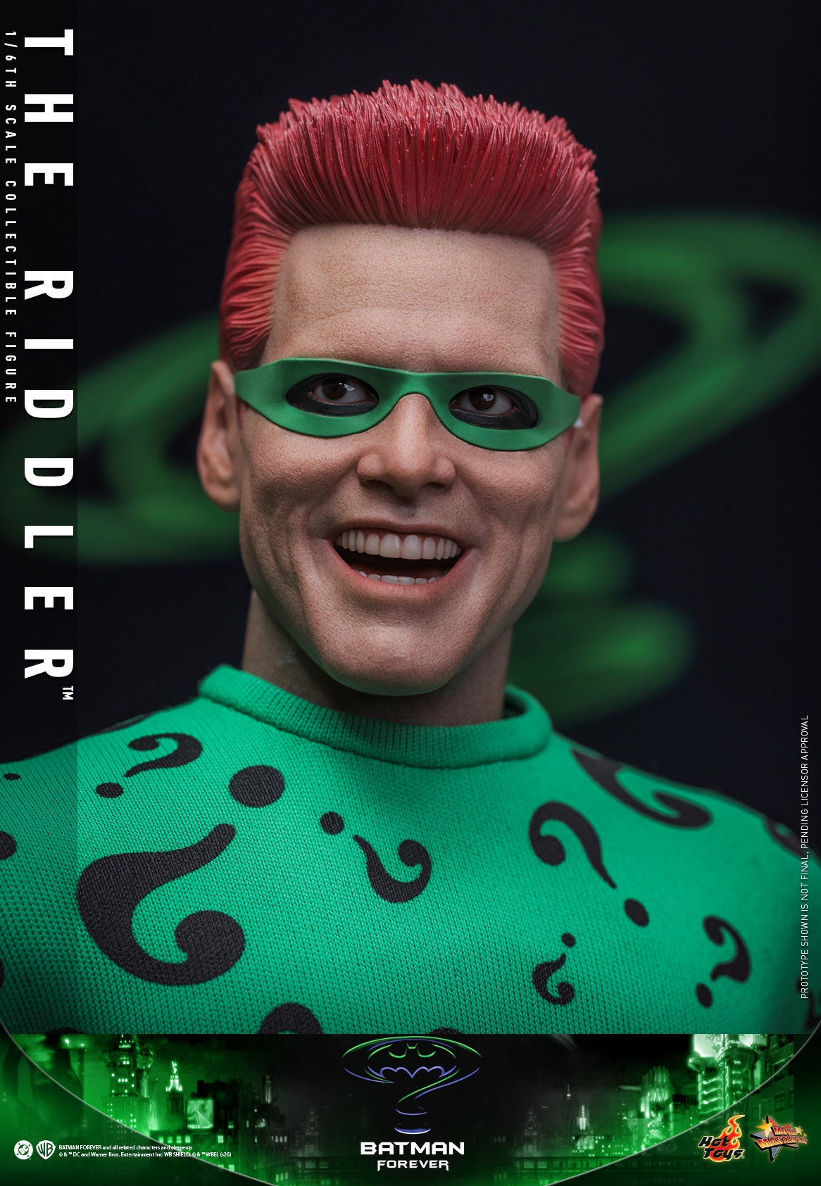 Vorbestellung Hot Toys MMS926 1/6 Batman Forever The Riddler Actionfigur