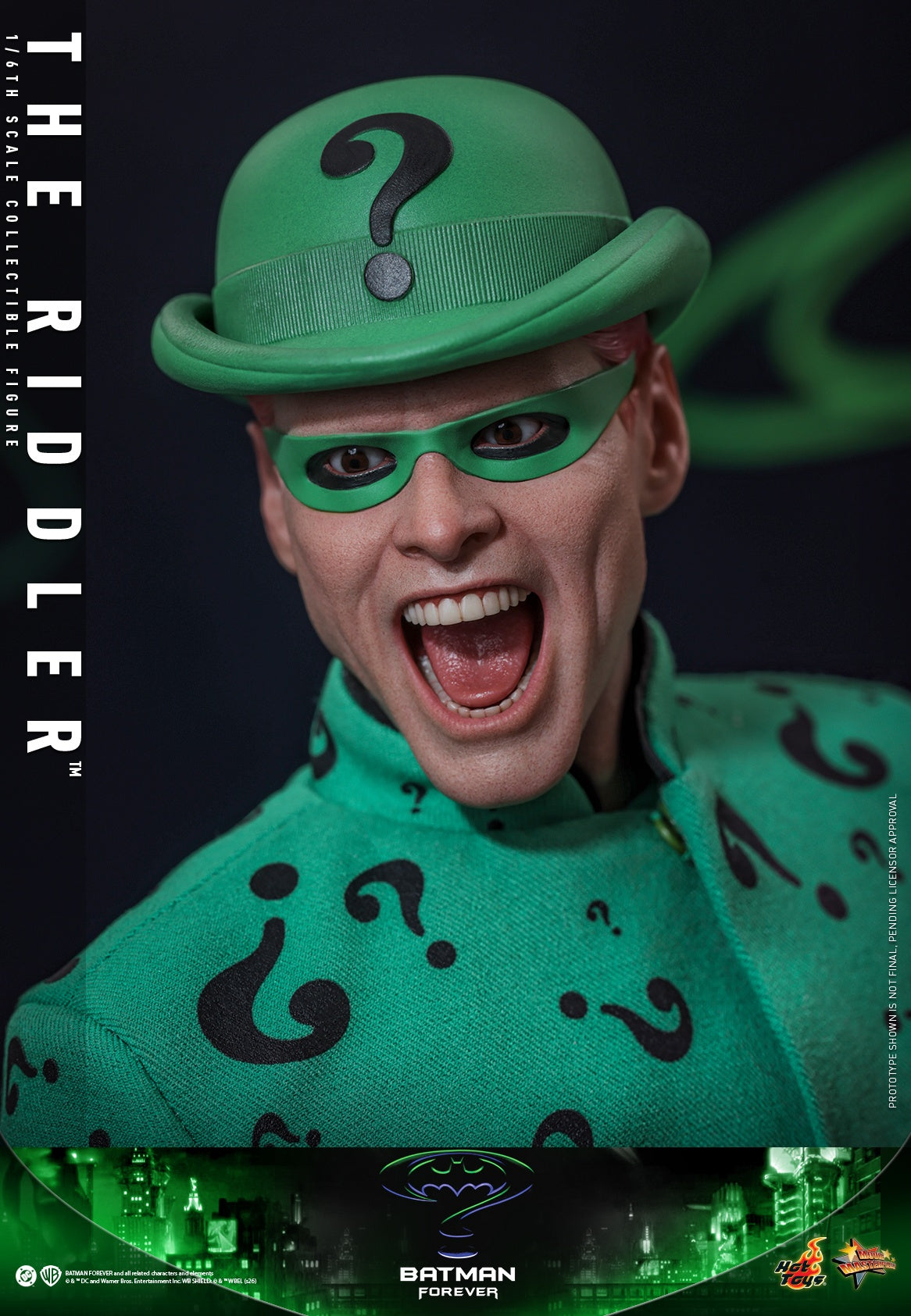 Vorbestellung Hot Toys MMS926 1/6 Batman Forever The Riddler Actionfigur