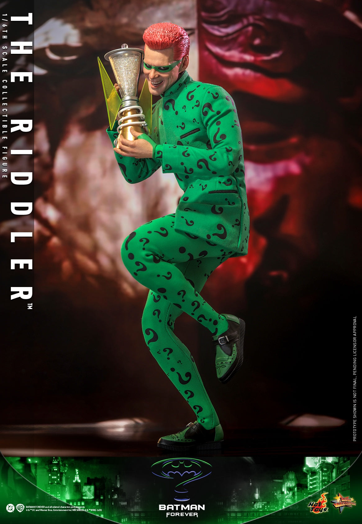 Vorbestellung Hot Toys MMS926 1/6 Batman Forever The Riddler Actionfigur