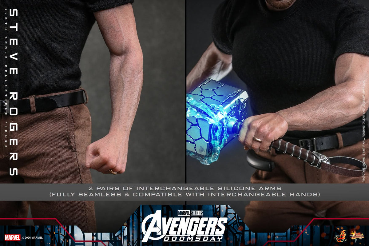 Vorbestellung Hot Toys MMS928 1/6 Avengers: Doomsday Steve Rogers / Captain America
