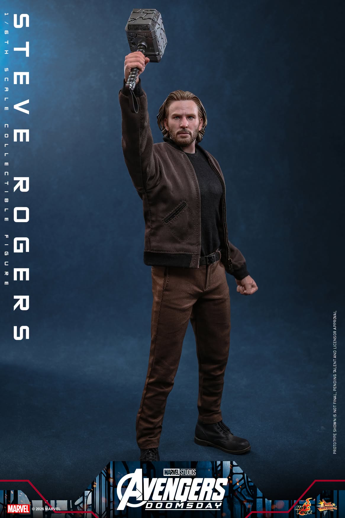 Vorbestellung Hot Toys MMS928 1/6 Avengers: Doomsday Steve Rogers / Captain America