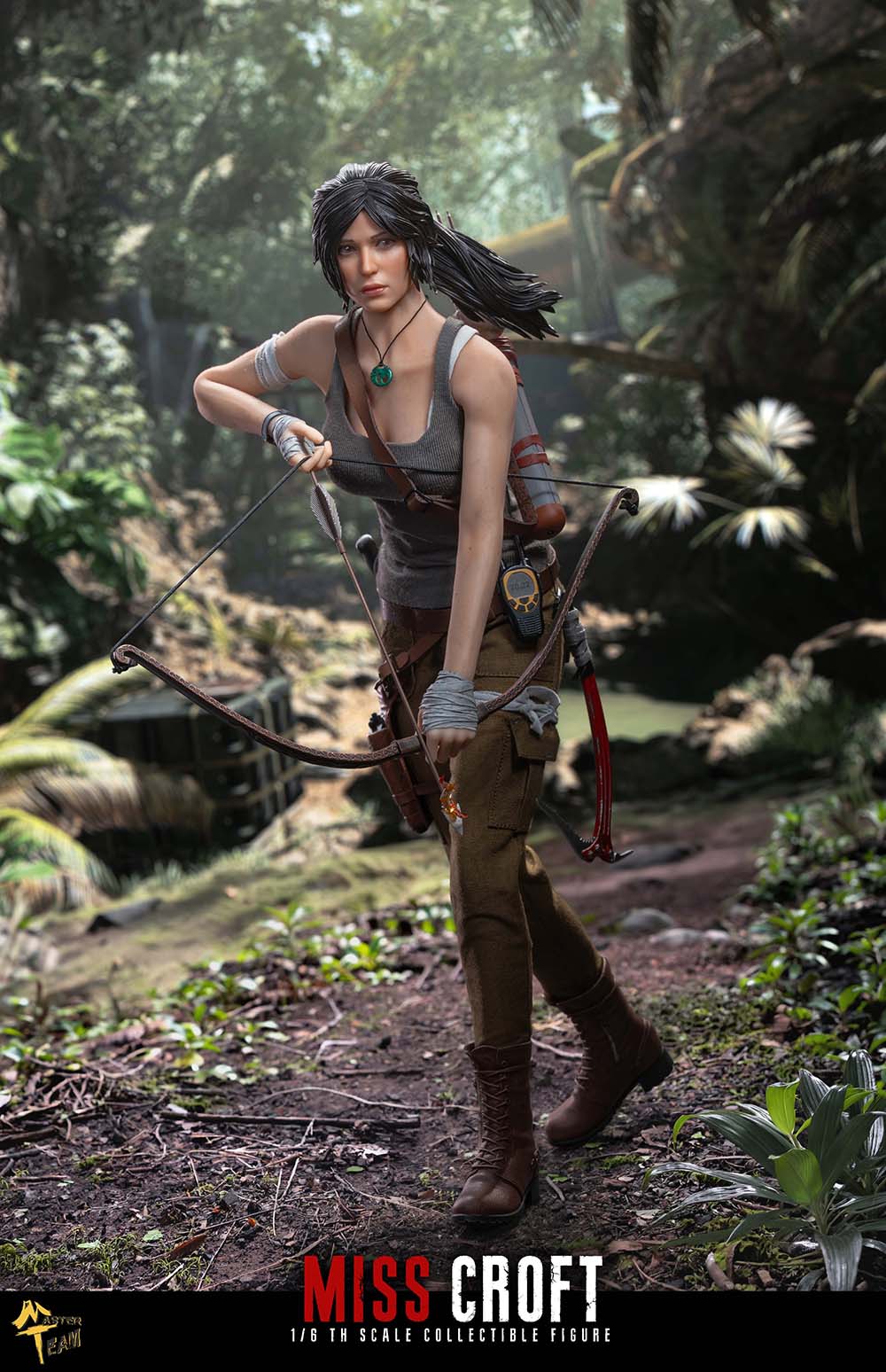 Presale Master Team MTTOYS022 1/6 Miss Croft Collectible Female Action Figure