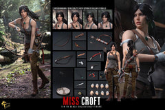 Presale Master Team MTTOYS022 1/6 Miss Croft Collectible Female Action Figure