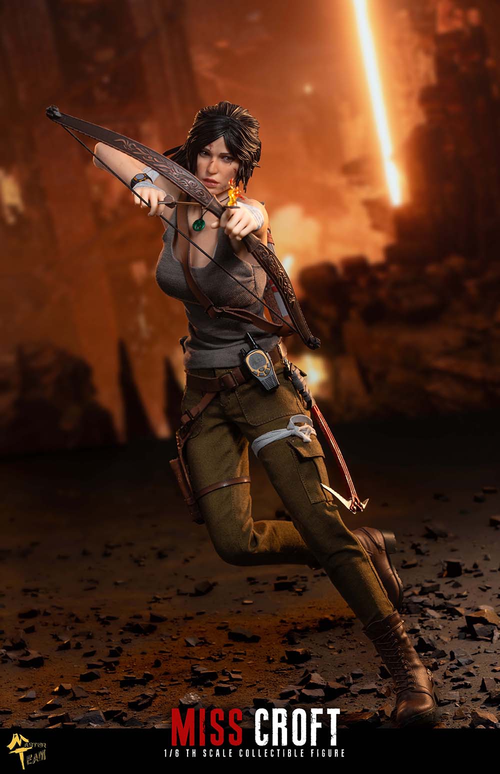 Presale Master Team MTTOYS022 1/6 Miss Croft Collectible Female Action Figure