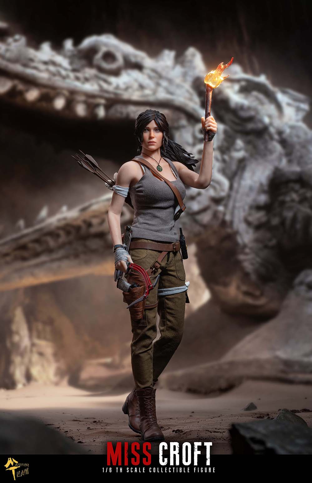 Presale Master Team MTTOYS022 1/6 Miss Croft Collectible Female Action Figure
