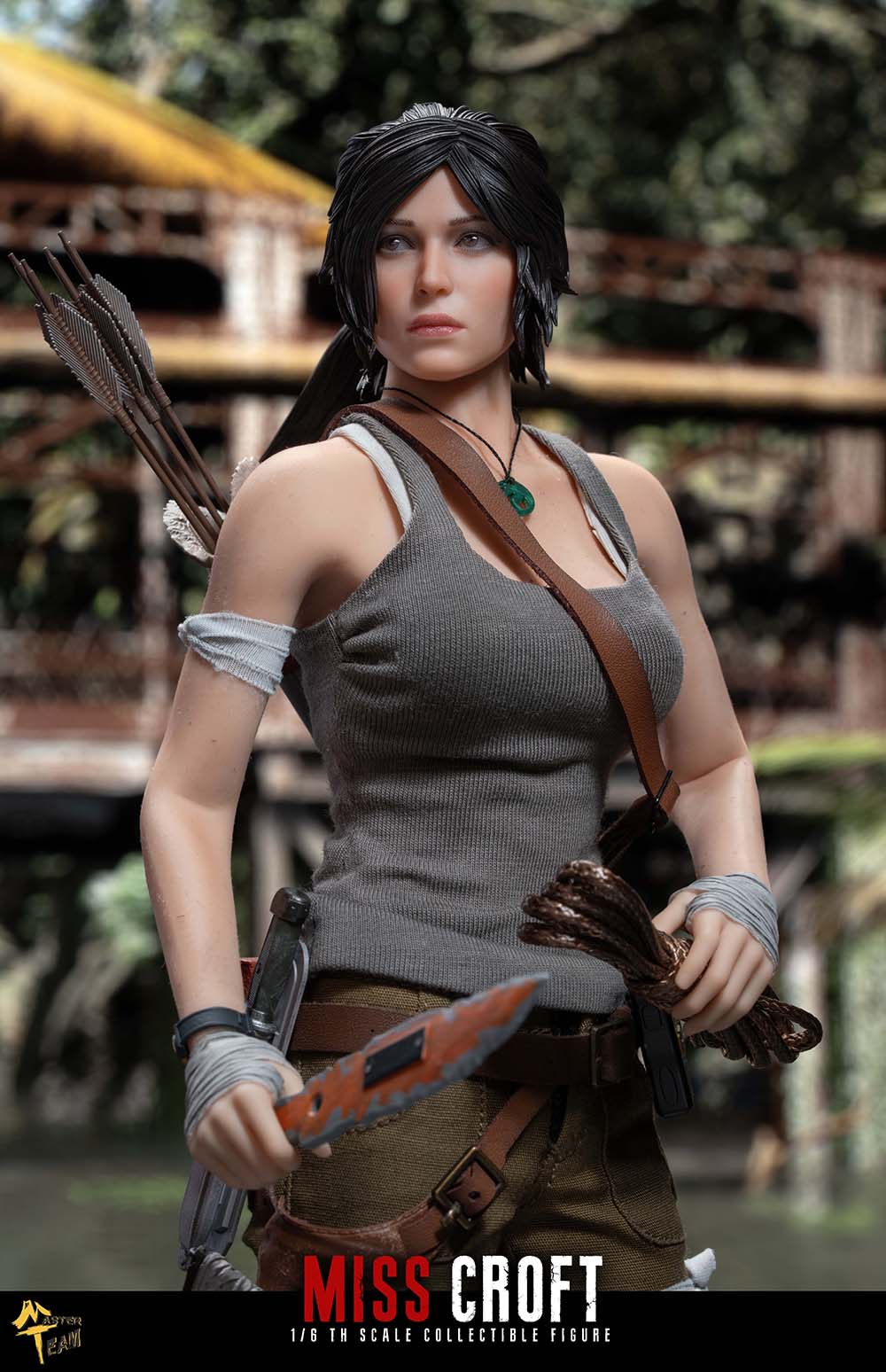 Presale Master Team MTTOYS022 1/6 Miss Croft Collectible Female Action Figure
