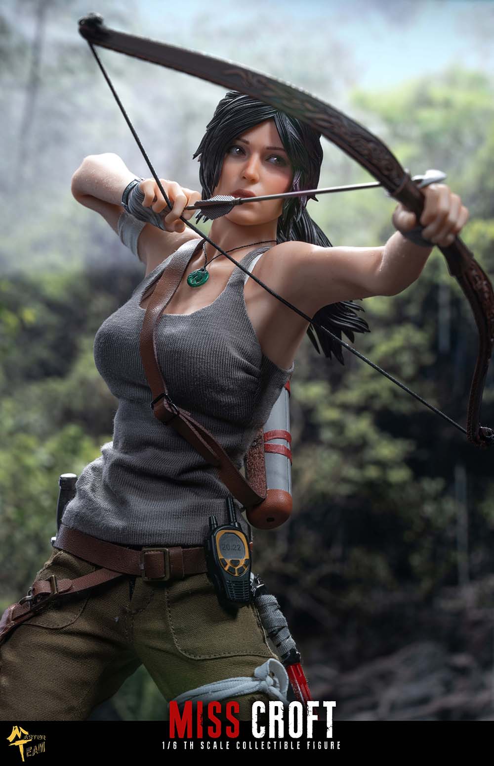 Presale Master Team MTTOYS022 1/6 Miss Croft Collectible Female Action Figure
