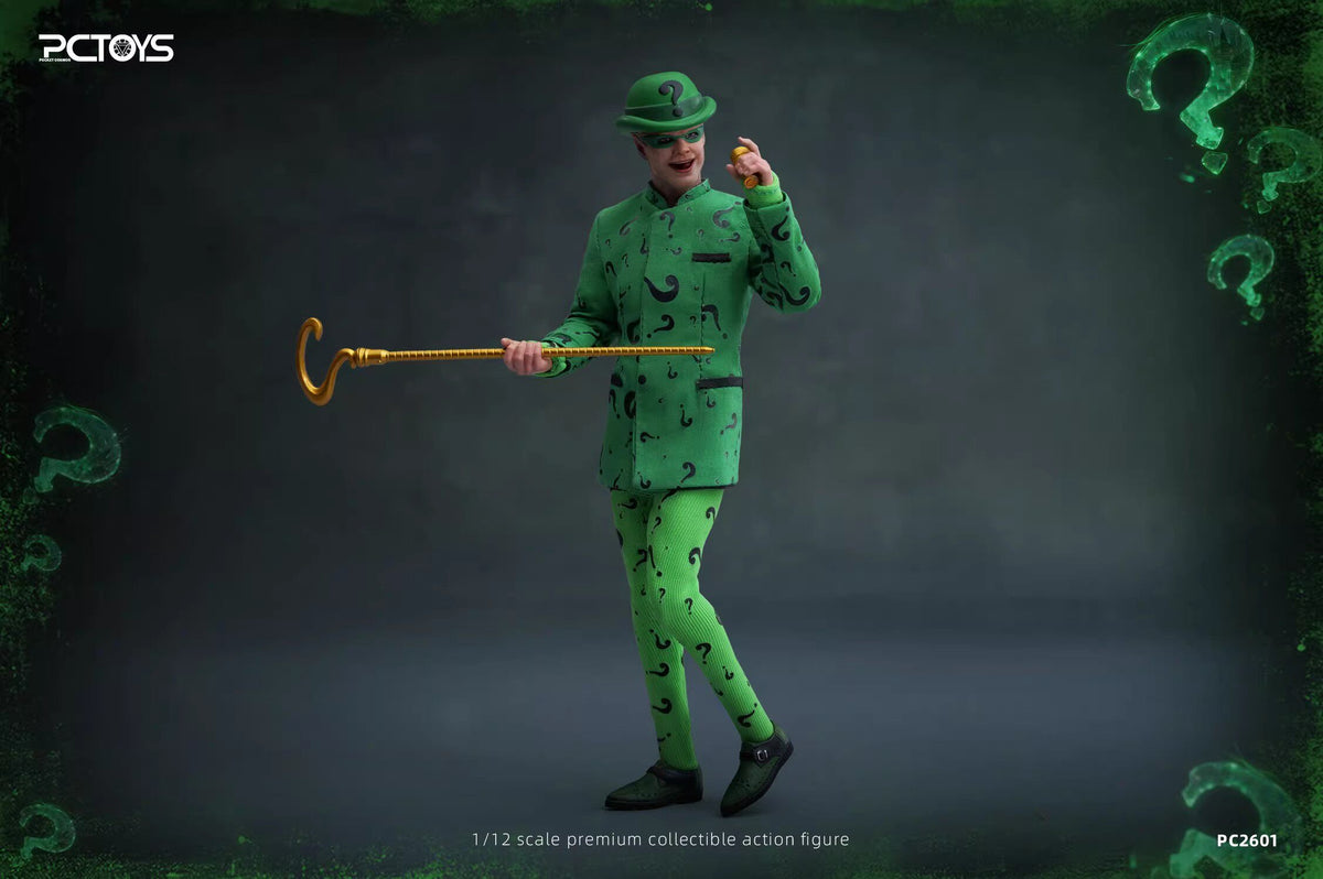 Presale PCTOYS PC2601 1/12 Forever Riddler Carrey Male Action Figure Model Toy