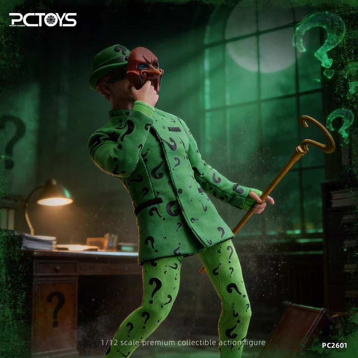 Presale PCTOYS PC2601 1/12 Forever Riddler Carrey Male Action Figure Model Toy
