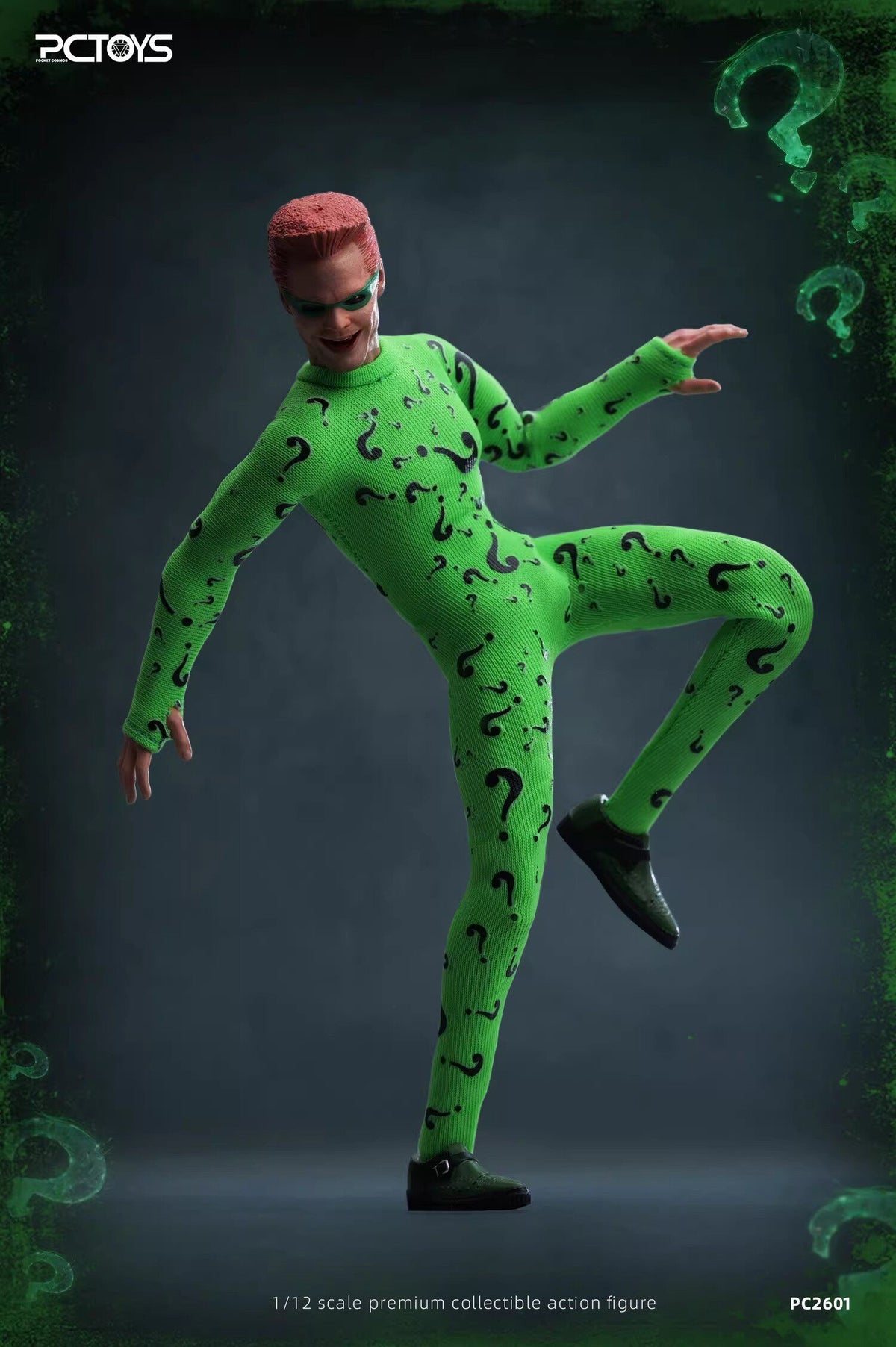 Presale PCTOYS PC2601 1/12 Forever Riddler Carrey Male Action Figure Model Toy