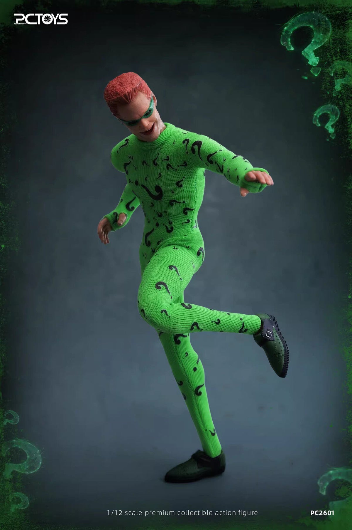 Presale PCTOYS PC2601 1/12 Forever Riddler Carrey Male Action Figure Model Toy