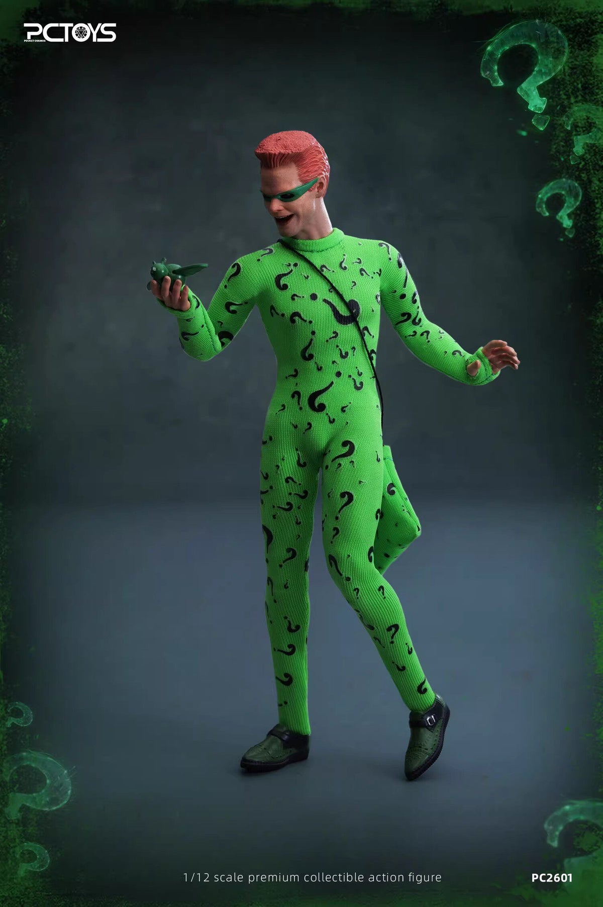 Presale PCTOYS PC2601 1/12 Forever Riddler Carrey Male Action Figure Model Toy