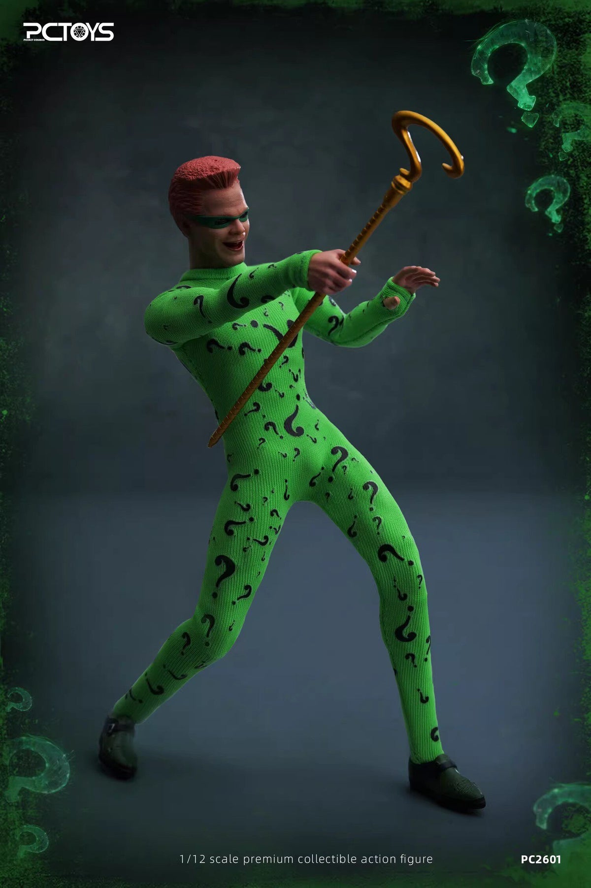 Presale PCTOYS PC2601 1/12 Forever Riddler Carrey Male Action Figure Model Toy