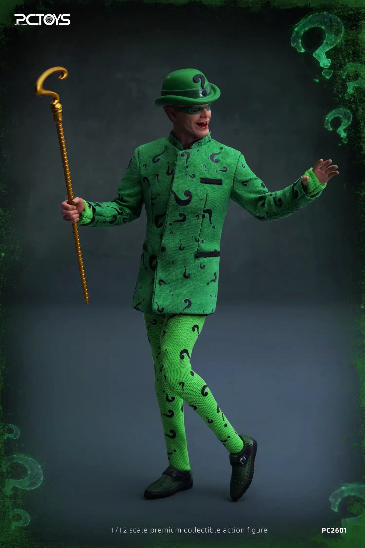 Presale PCTOYS PC2601 1/12 Forever Riddler Carrey Male Action Figure Model Toy