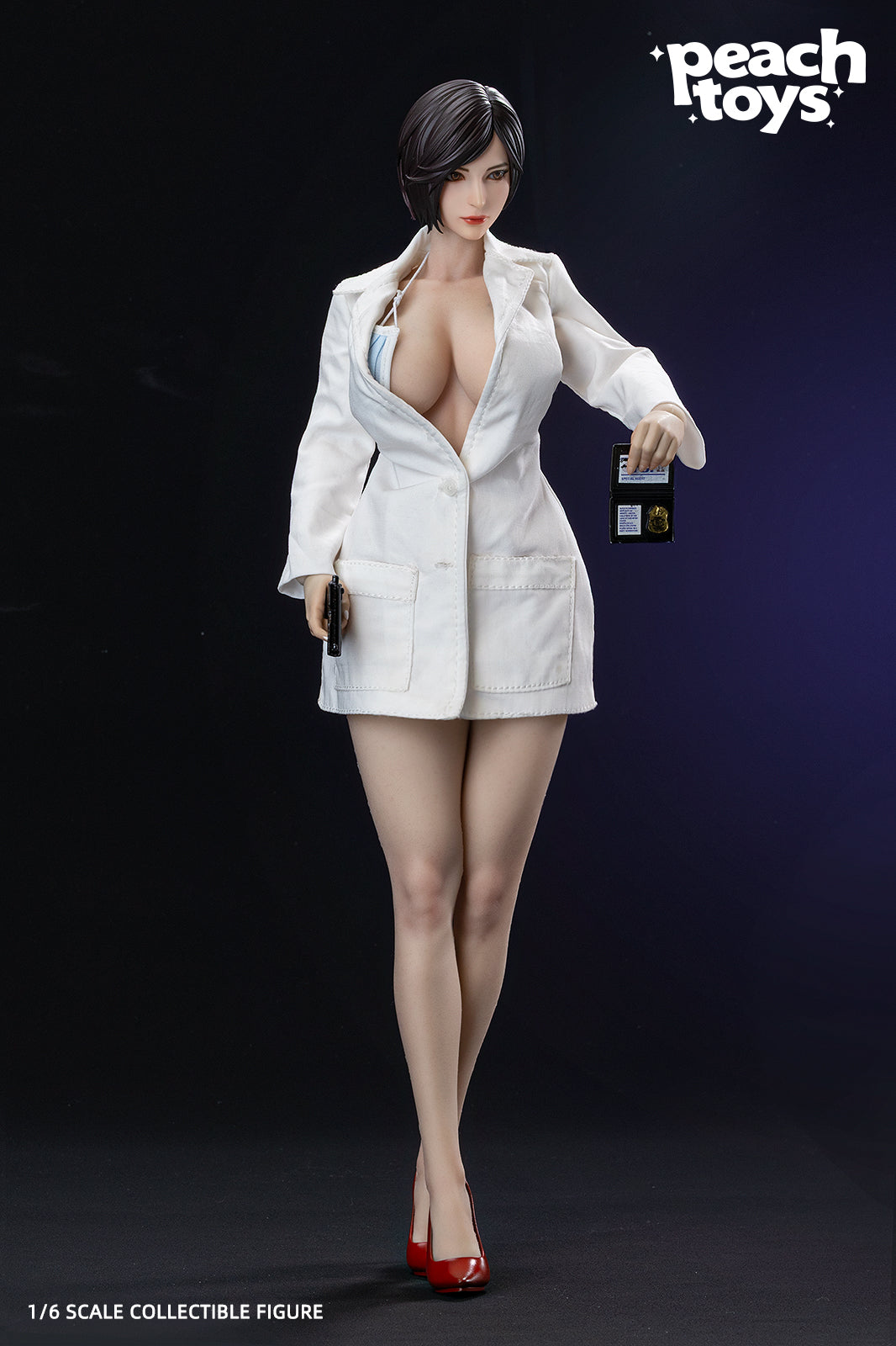 Presale Peach Toys PEA001 1/6 Virus Protective Resident Zombie Evil Crisis Ada