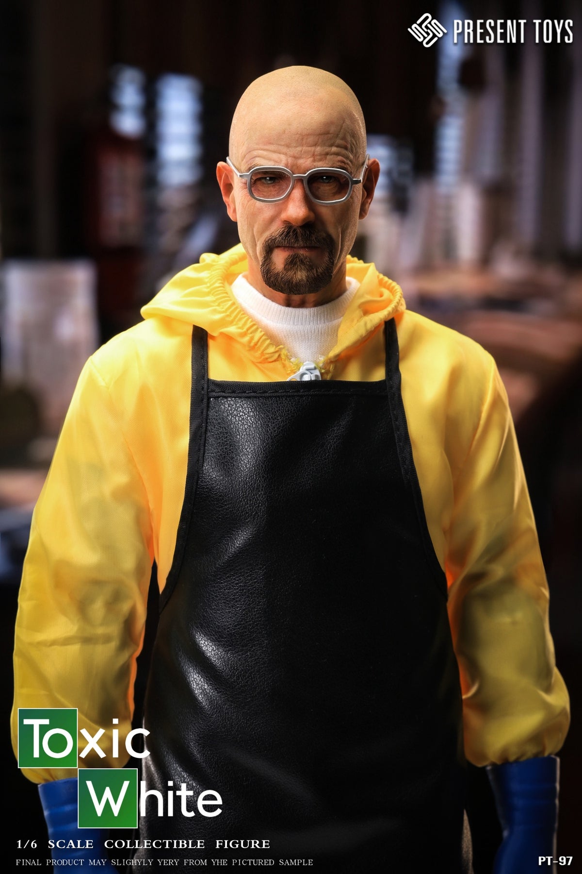 PRESENT TOYS PT-sp97 1/6 Breaking Toxic Mr. White The Bad Actionfigur-Modell