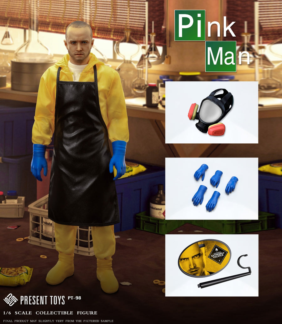 PRESENT TOYS PT-sp98 1/6 Breaking Toxic Pink Man The Bad Actionfigur Modell