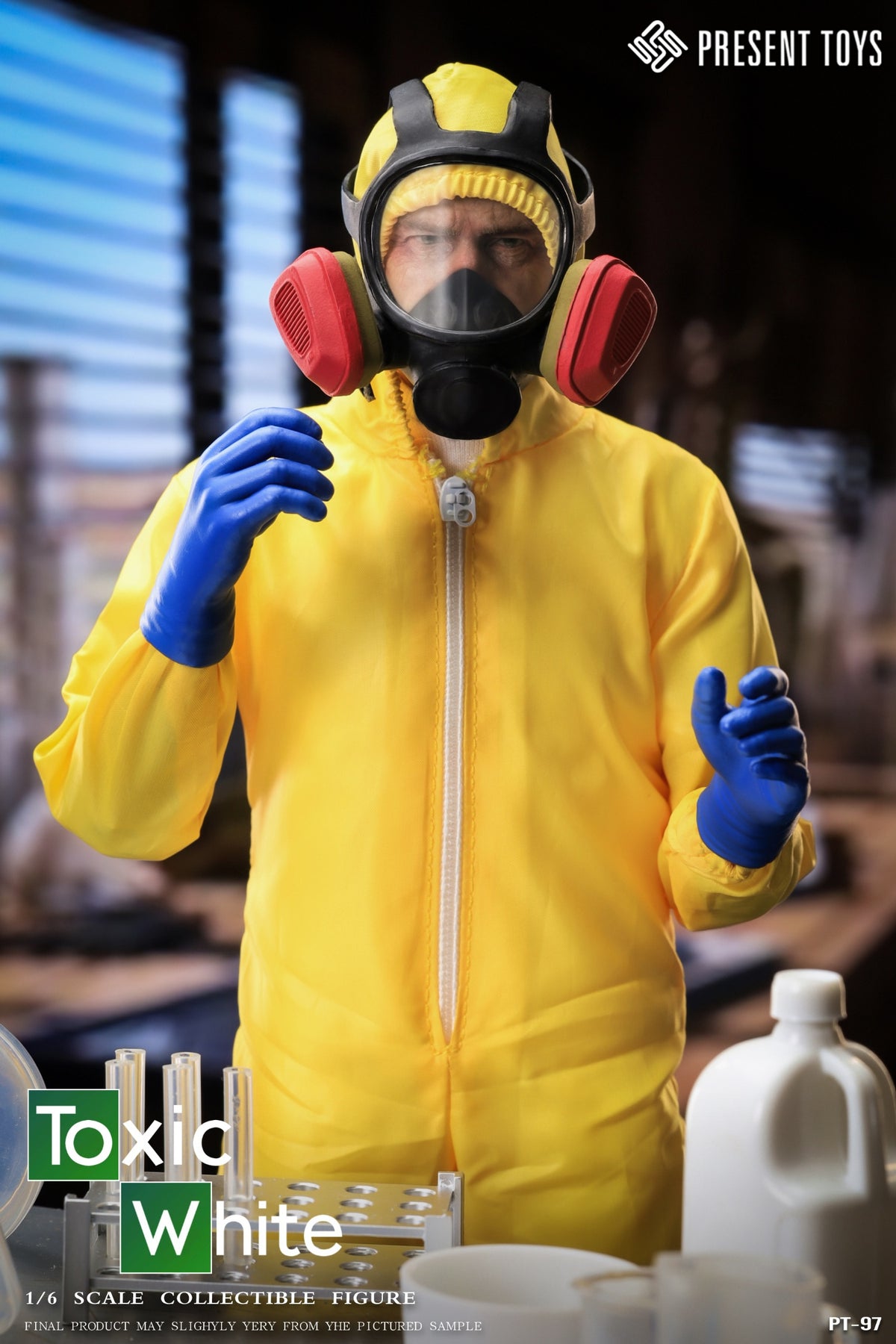 PRESENT TOYS PT-sp97 1/6 Breaking Toxic Mr. White The Bad Actionfigur-Modell