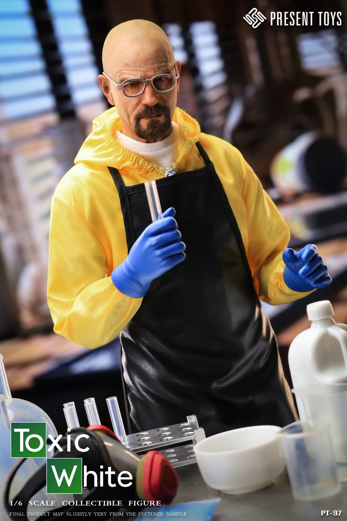 PRESENT TOYS PT-sp97 1/6 Breaking Toxic Mr. White The Bad Actionfigur-Modell