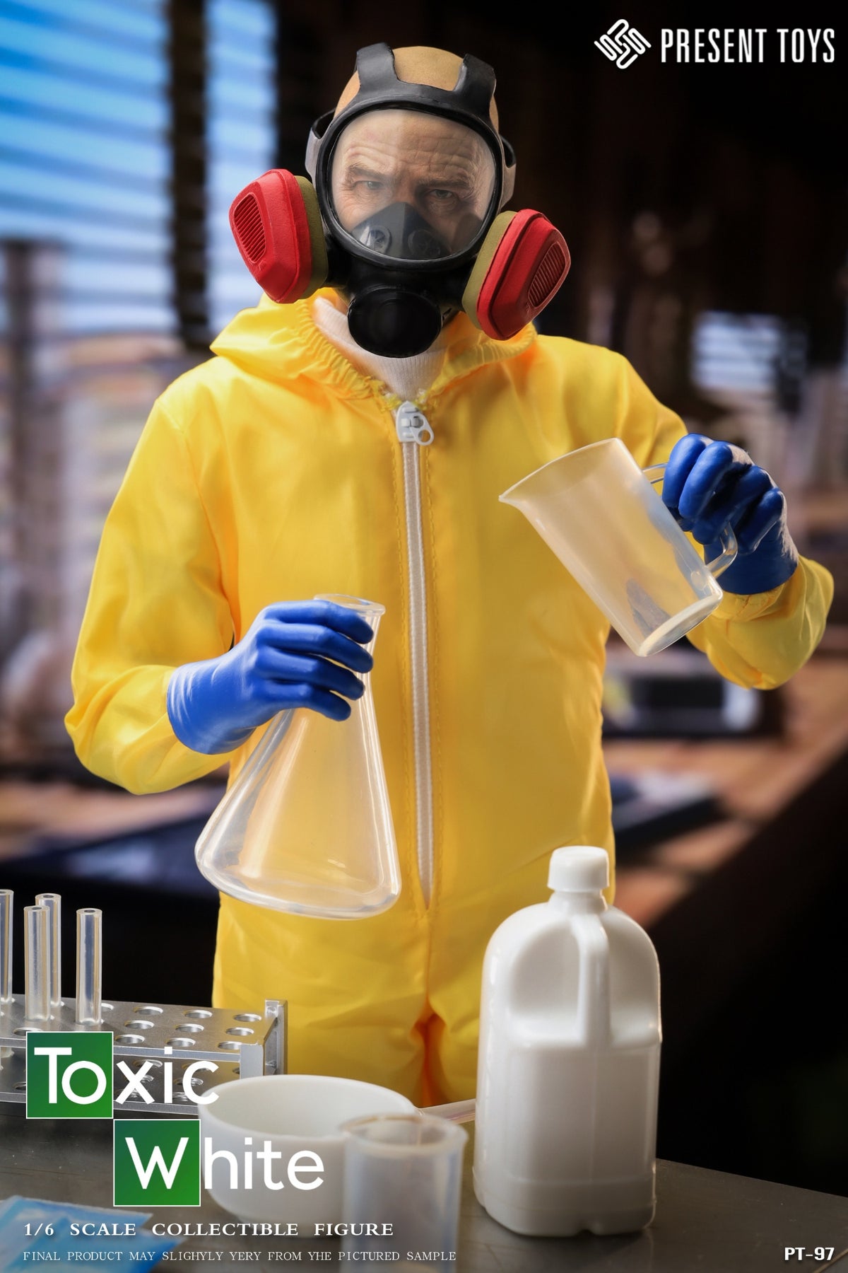 PRESENT TOYS PT-sp97 1/6 Breaking Toxic Mr. White The Bad Actionfigur-Modell