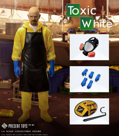 PRESENT TOYS PT-sp97 1/6 Breaking Toxic Mr. White The Bad Actionfigur-Modell