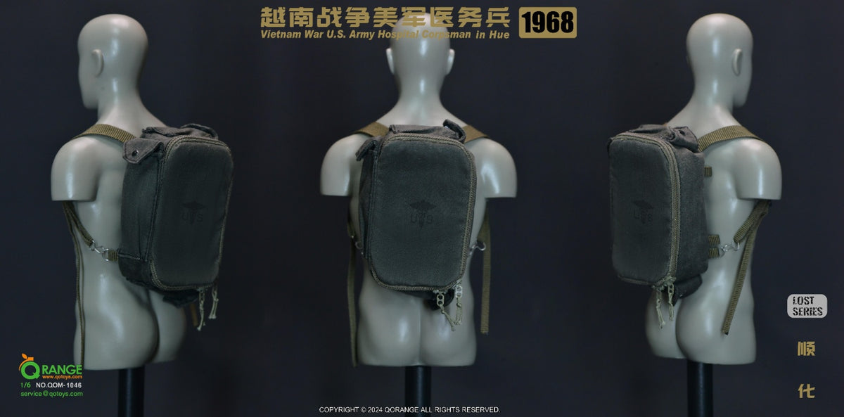 QORANGE QOTOYS QOM-1046 1/6 Vietnamkrieg U.S. Army Sanitäter männliche Figur