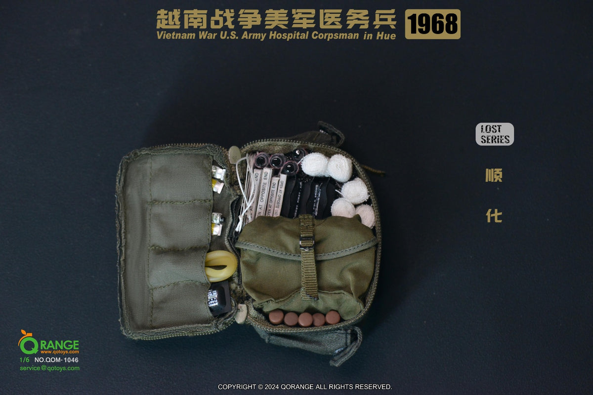 QORANGE QOTOYS QOM-1046 1/6 Vietnamkrieg U.S. Army Sanitäter männliche Figur