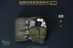 QORANGE QOTOYS QOM-1046 1/6 Vietnamkrieg U.S. Army Sanitäter männliche Figur