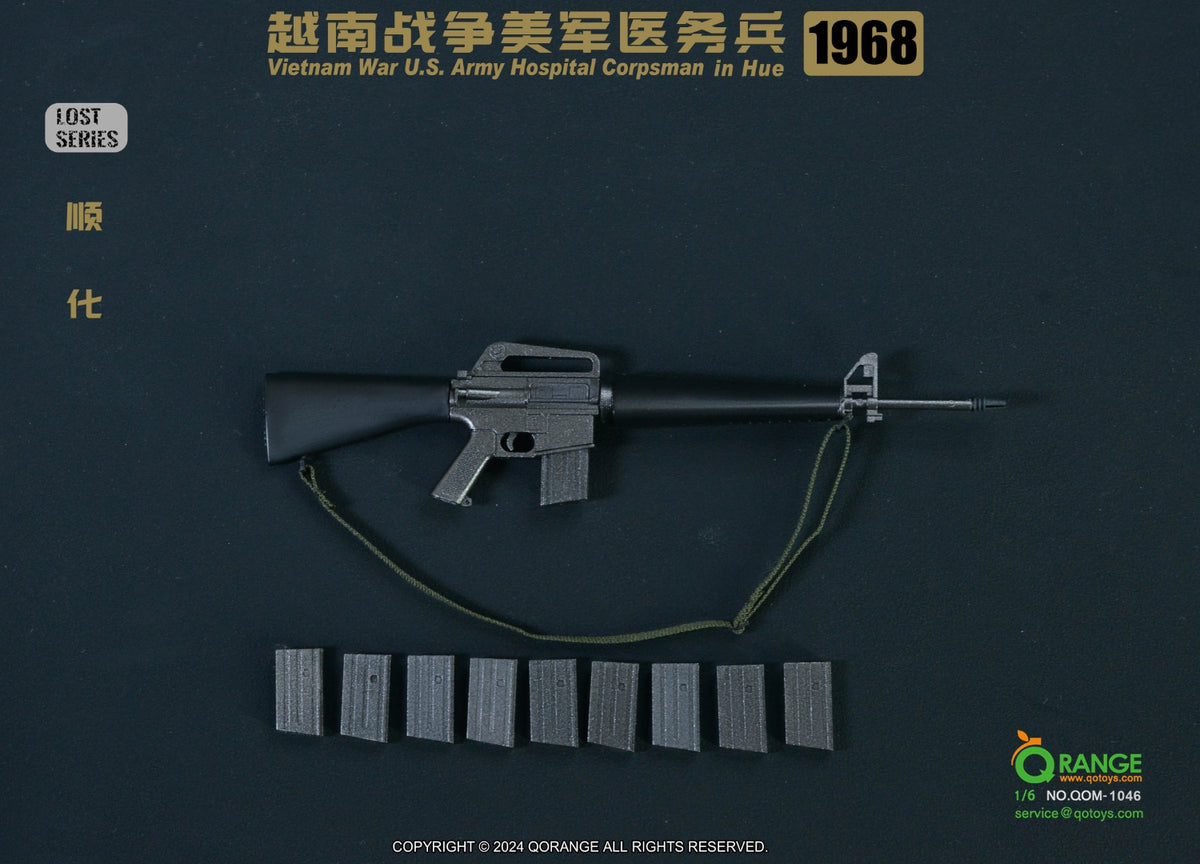 QORANGE QOTOYS QOM-1046 1/6 Vietnamkrieg U.S. Army Sanitäter männliche Figur