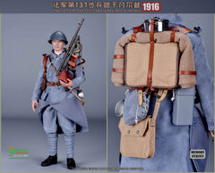 Vorbestellung QORANGE QOTOYS QOM-1070 1/6 Französische Armee, 137. Infanterieregiment, Verdun 1916