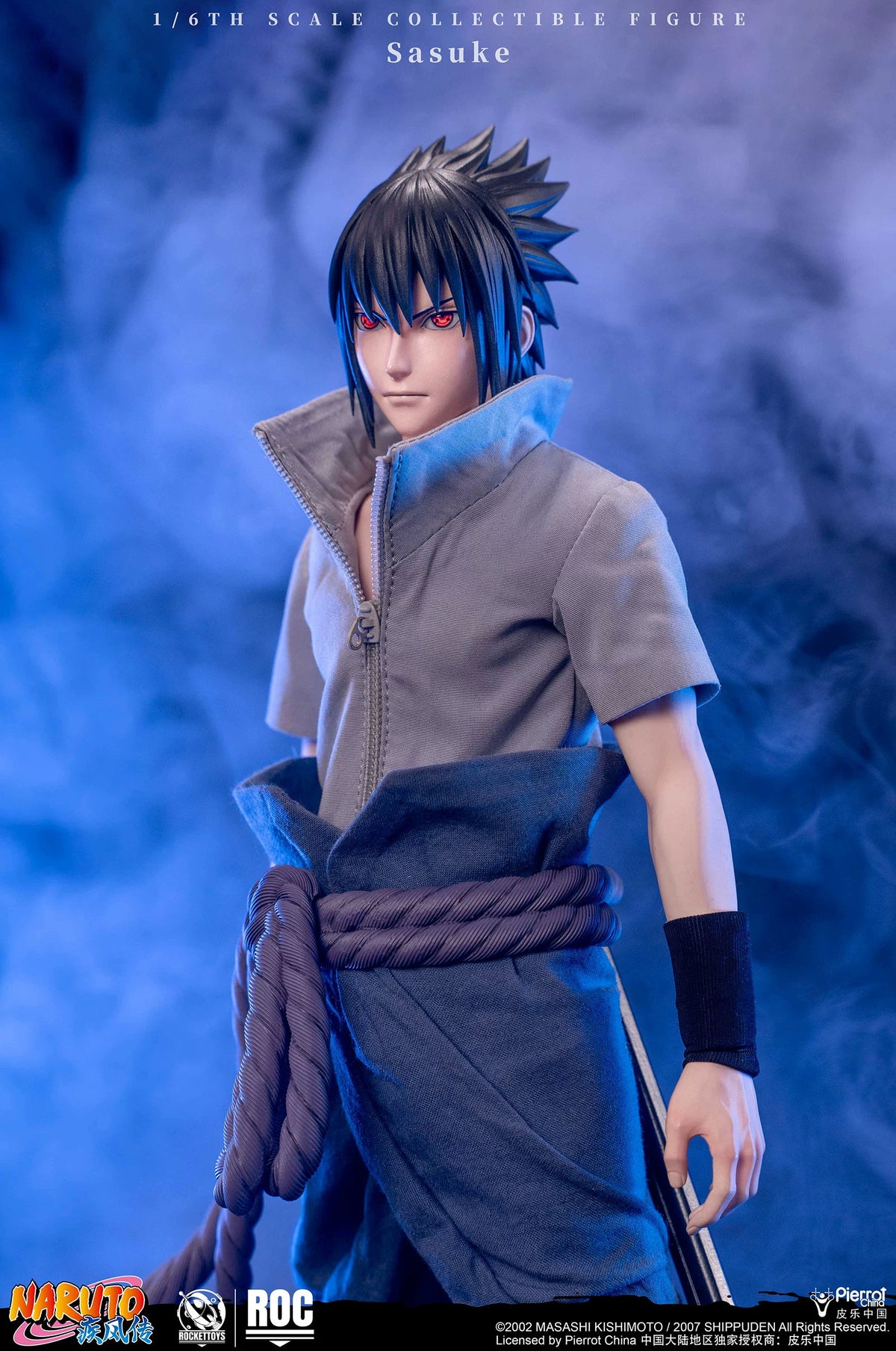 ROCKETTOYS ROC-018 1/6 Uchiha Sasuke Collectible Action Figure Model Toy