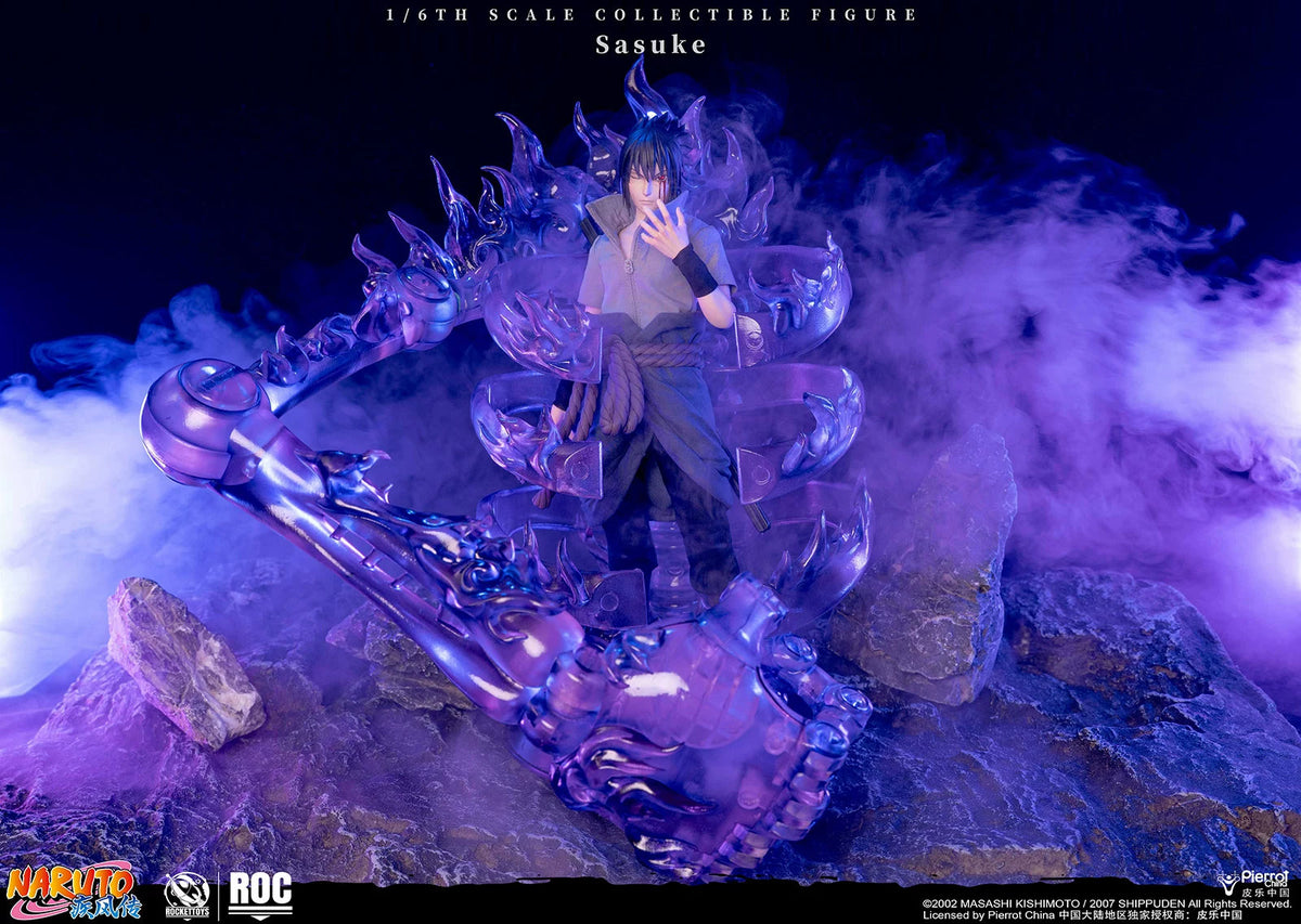 ROCKETTOYS ROC-018 1/6 Uchiha Sasuke Collectible Action Figure Model Toy